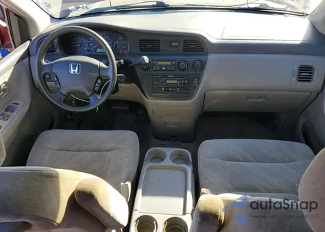 2002 Honda Odyssey Ex z USA, uszkodzony, nr VIN 2HKRL18612H568924